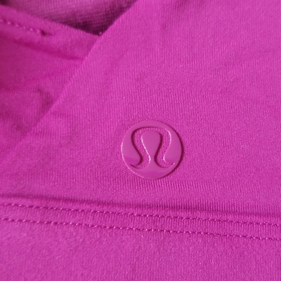 SOLD Lululemon Beautiful Magenta Sportsbra - Picture 3 of 7